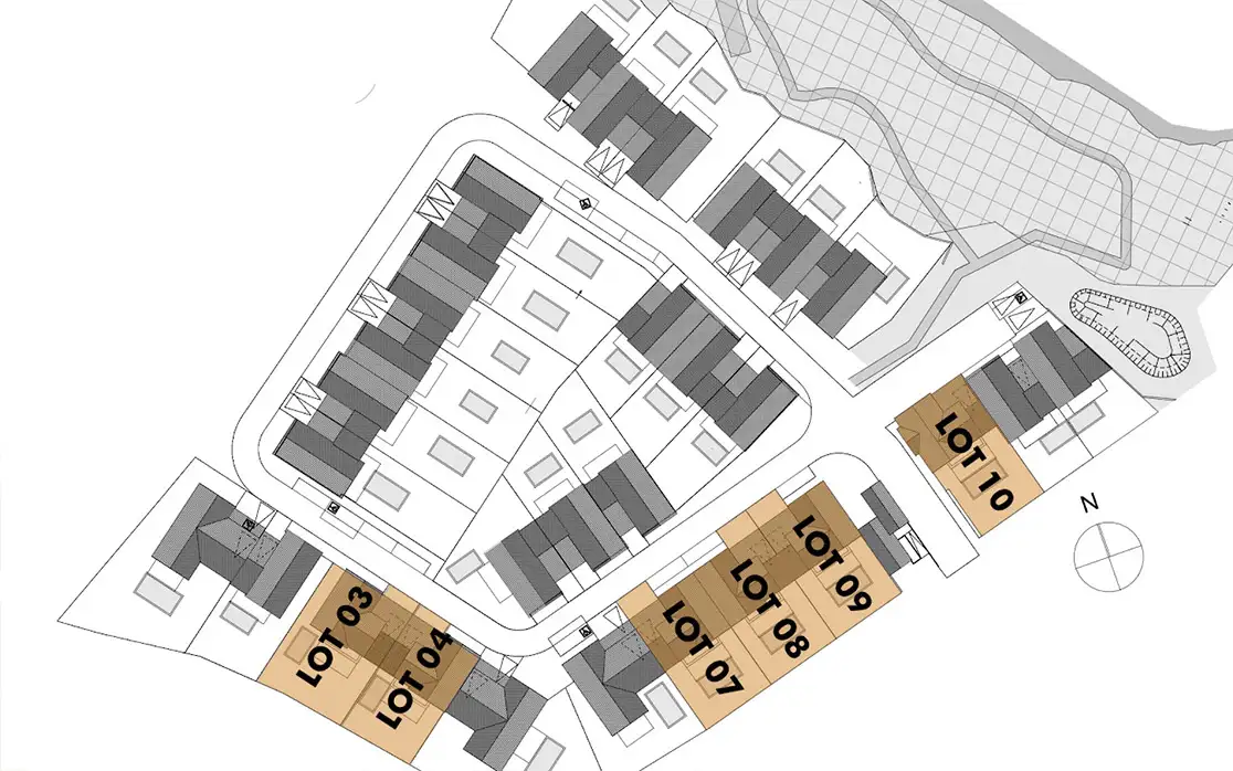 Plan de masse T4 du programme Green Village