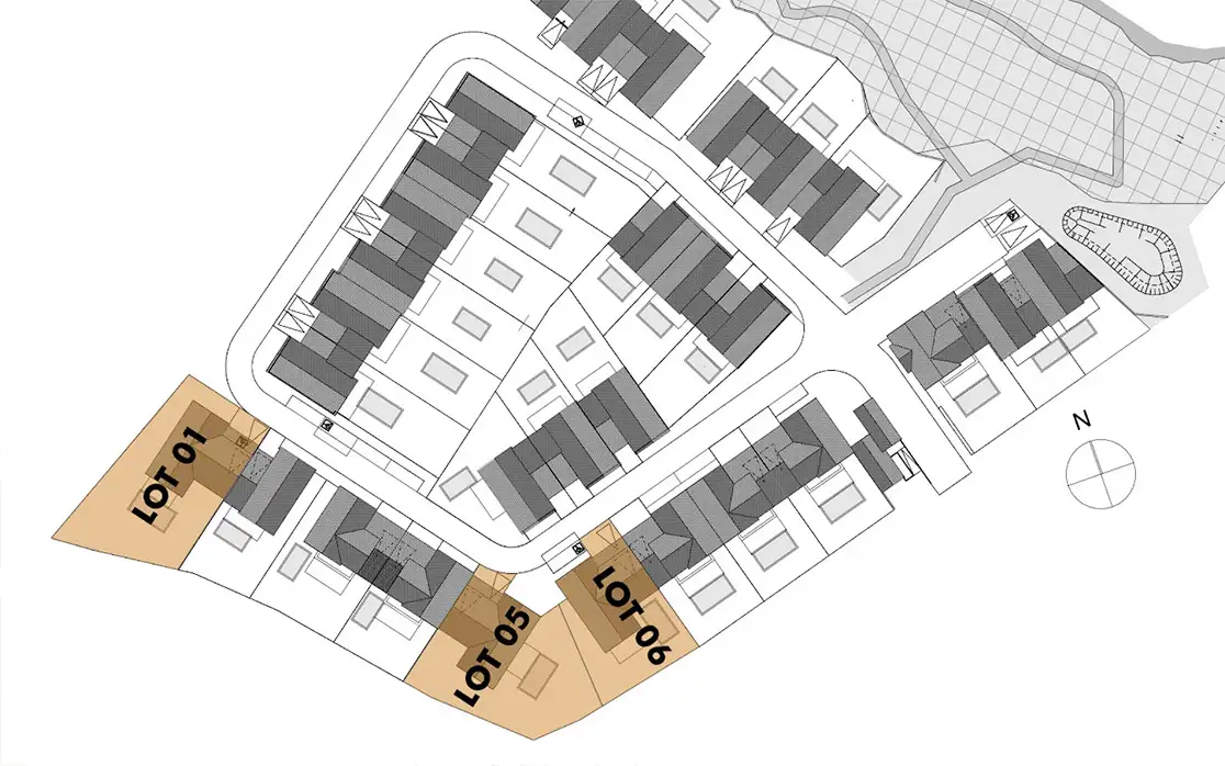 Plan de masse T5 du programme Green Village